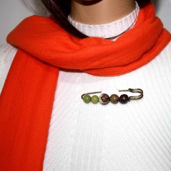 Mengfu segė – retro stilius, geometrinis dizainas, lotoso motyvas, Bodhi medžiaga