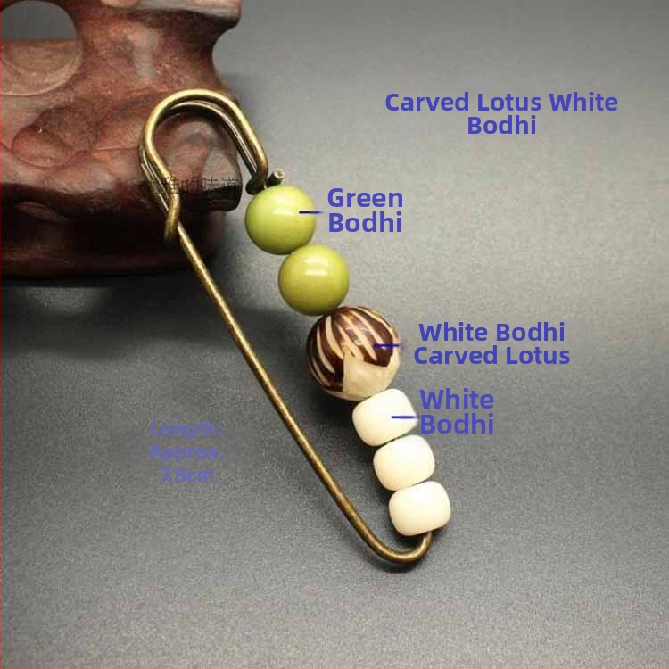 Mengfu segė – retro stilius, geometrinis dizainas, lotoso motyvas, Bodhi medžiaga