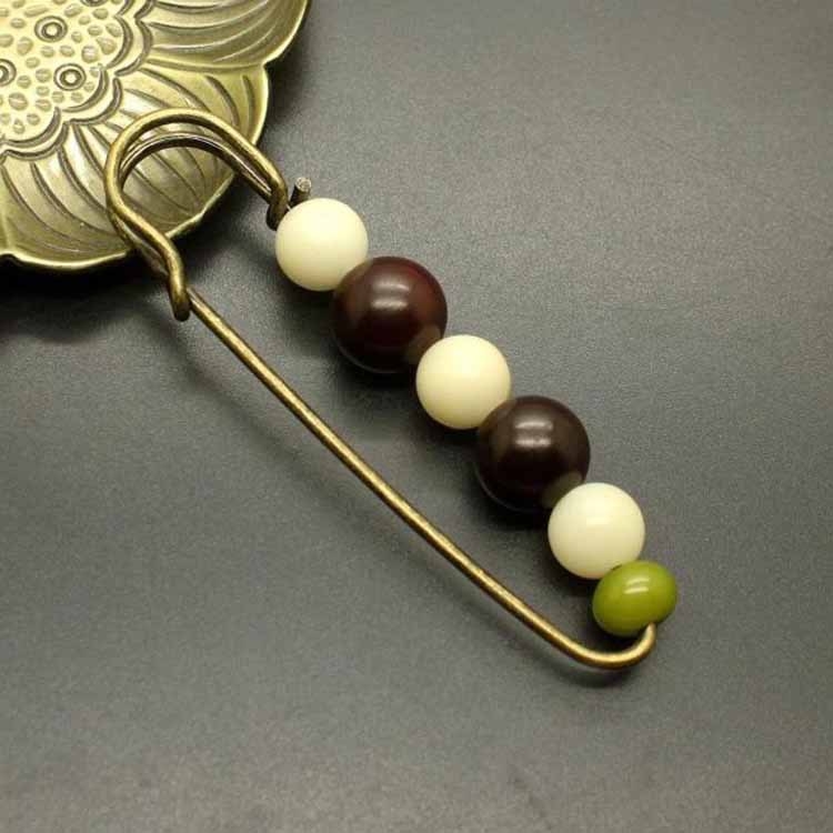 Mengfu segė – retro stilius, geometrinis dizainas, lotoso motyvas, Bodhi medžiaga