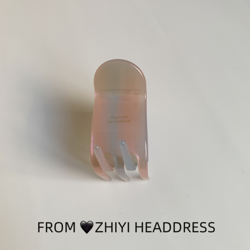 Korejski stil klipsa za kosu, ručno izrađeni gripper, materijal: octena kiselina, zima 2024