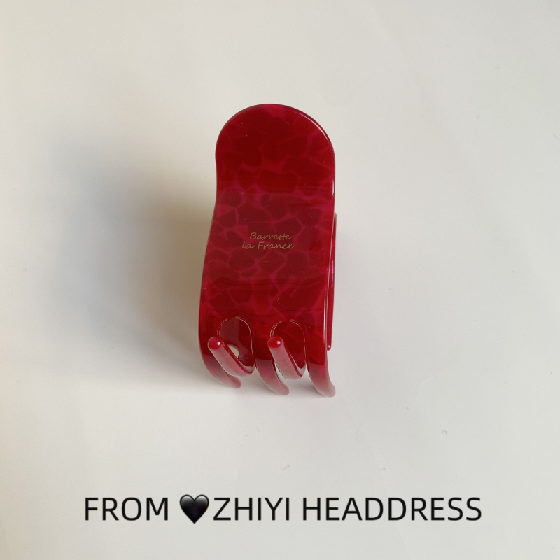 Korejski stil klipsa za kosu, ručno izrađeni gripper, materijal: octena kiselina, zima 2024