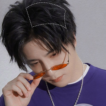 Vyrinė parūkos dalis – kaktos pagalvėlė, aukštos temperatūros viela, modelis 1, kita apdorojimo technologija