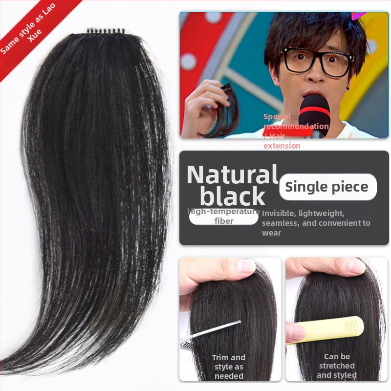 Vyrinė parūkos dalis – kaktos pagalvėlė, aukštos temperatūros viela, modelis 1, kita apdorojimo technologija