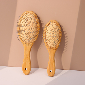 Air-cushion дървен гребен от Nanmu, марка Expert comb, за ежедневна поддръжка на косата