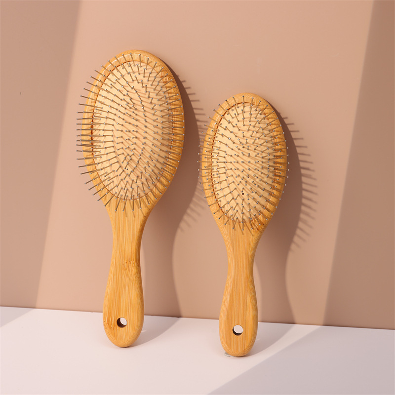 Air-cushion дървен гребен от Nanmu, марка Expert comb, за ежедневна поддръжка на косата