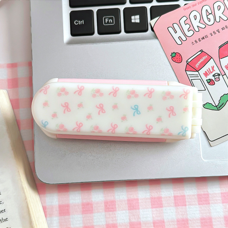 Гребен с въздушна подложка и огледало — 2 в 1, сгъваем, ABS, преносим