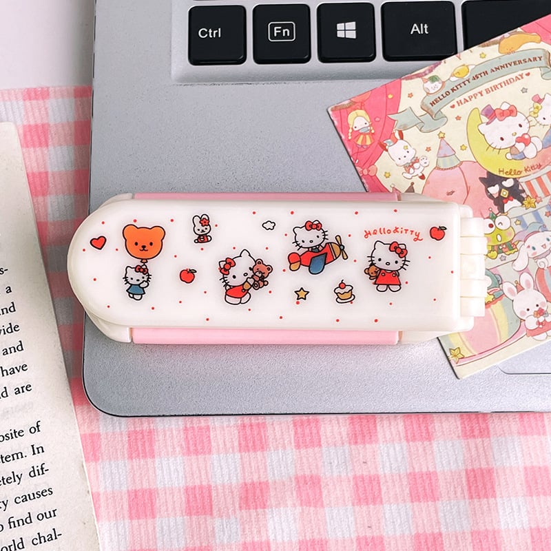 Гребен с въздушна подложка и огледало — 2 в 1, сгъваем, ABS, преносим