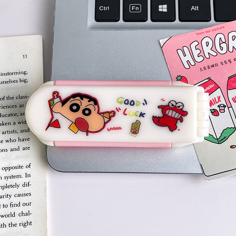 Гребен с въздушна подложка и огледало — 2 в 1, сгъваем, ABS, преносим