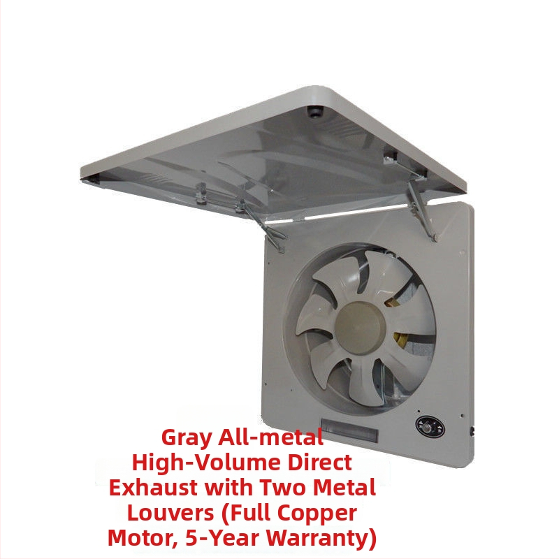 Išmetimo ventiliatorius – vonios kambarys ir virtuvė, viso metalo korpusas, galingas ir tylus, 220V, 50Hz