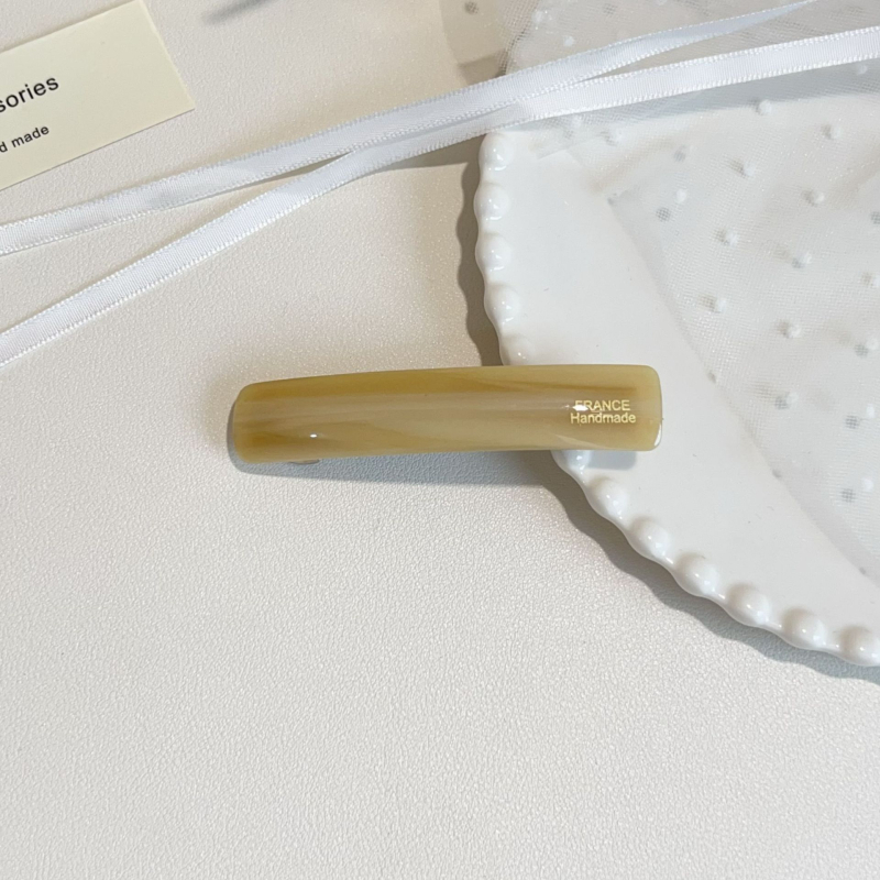 Kernel opružna šnapa za kosu — ručna izrada, materijal: octena kiselina, jednostavan stil, za žene, ljeto 2024