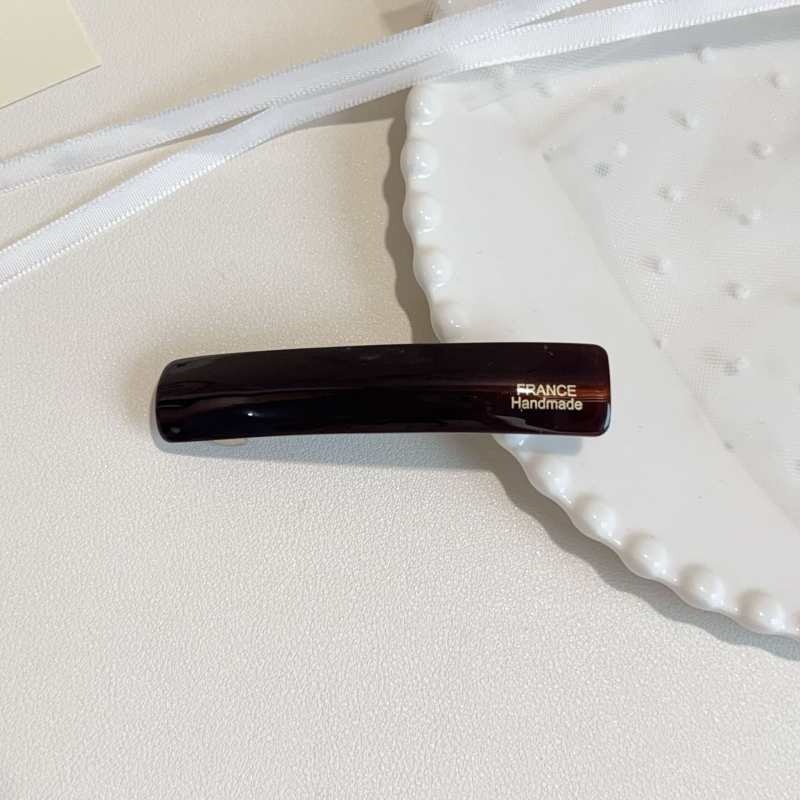 Kernel opružna šnapa za kosu — ručna izrada, materijal: octena kiselina, jednostavan stil, za žene, ljeto 2024