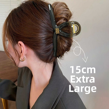 Akrila matu klips ar turētāju, roku darbs, minimālistiskais stils, vasara 2024