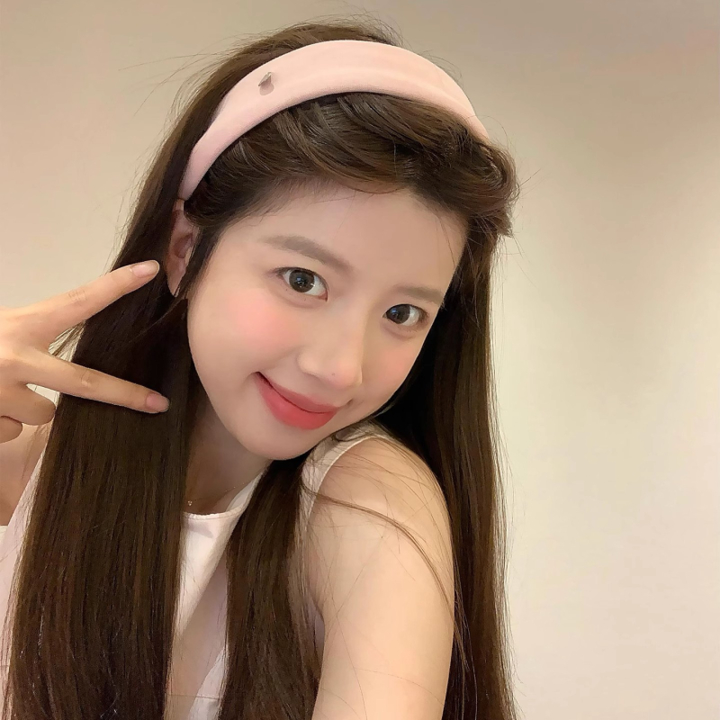 Sievietēm galvas lente, korejiešu iedvesma, roku darbs, audums, Yiwu izcelsme