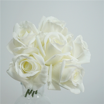 Bottle Flower – Rose variety; Изкуствено цвете за сватба, реквизити за снимки и домашна декорация • Бранд: Yu Xue Flower Art • Опаковка: картон