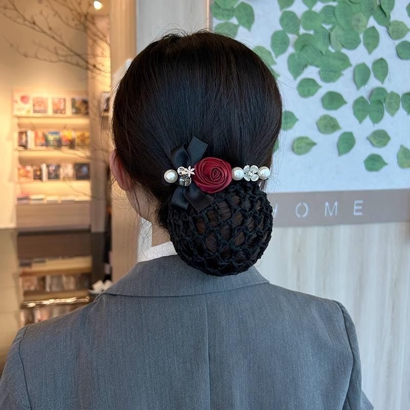 Plaukų tinklas moterims, vintyvo stiliaus iš audinio, unikali prekė, vasara 2021