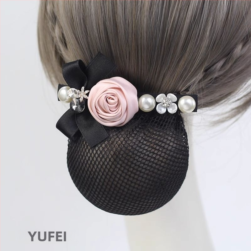 Plaukų tinklas moterims, vintyvo stiliaus iš audinio, unikali prekė, vasara 2021