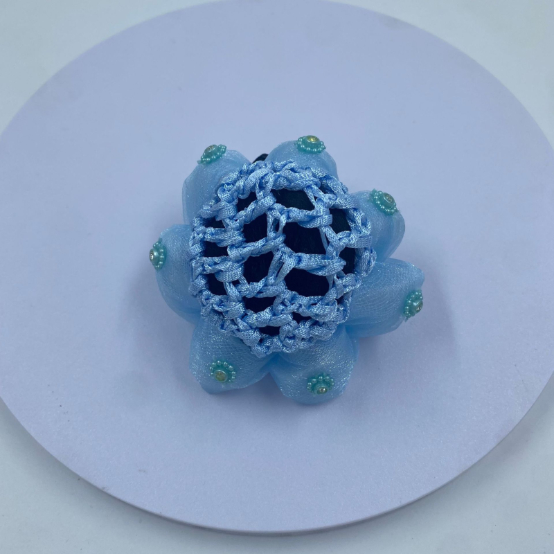 Детска мрежа за коса за балет и латино танци - ръчна изработка, полиестерно влакно, японски/корейски стил, произход Jinhua