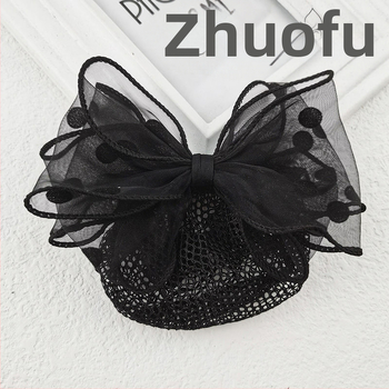 Plaukų segtukas su gėle ir kaspinu; šilko siūlai; kaspino dizainas; 2021 vasara