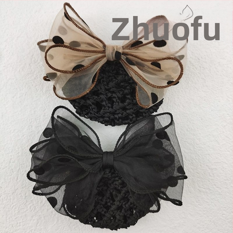 Plaukų segtukas su gėle ir kaspinu; šilko siūlai; kaspino dizainas; 2021 vasara