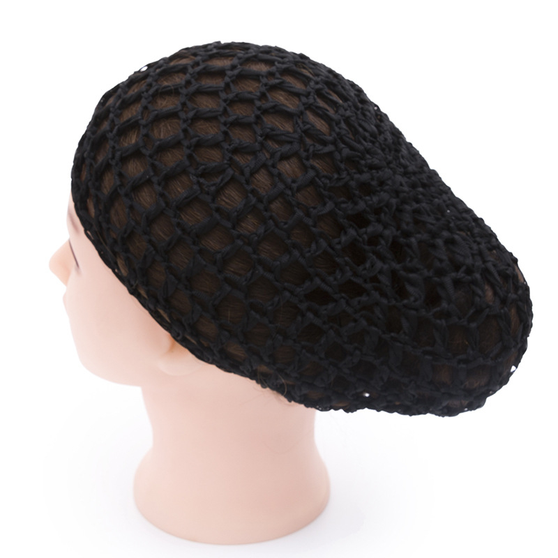 Mrežica za kosu za pokrivalo glave – ručno pletena gruba mreža, korejski stil, unisex