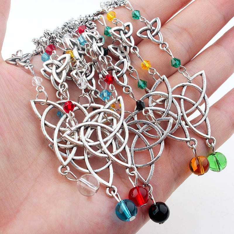 Egzotična trakica za kosu od legure s dizajnom Irski čvor – runa, mogućnost prilagodbe