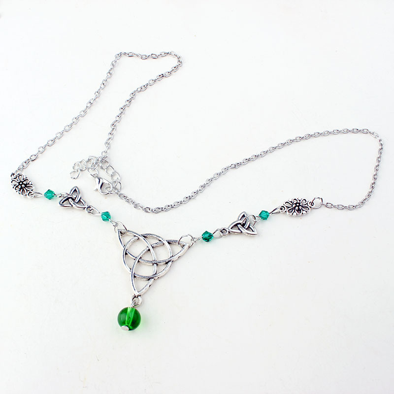 Egzotična trakica za kosu od legure s dizajnom Irski čvor – runa, mogućnost prilagodbe