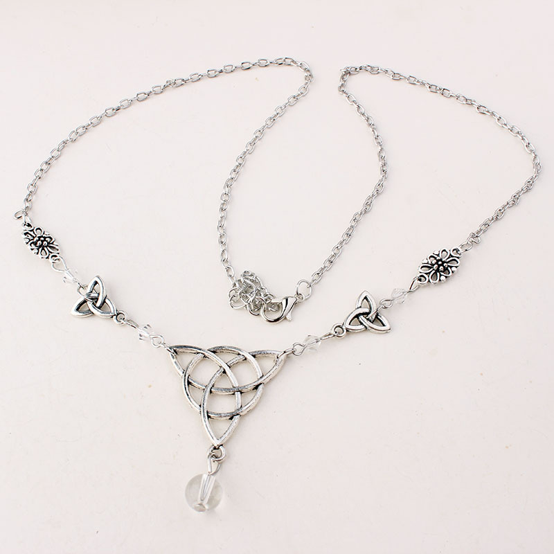 Egzotična trakica za kosu od legure s dizajnom Irski čvor – runa, mogućnost prilagodbe