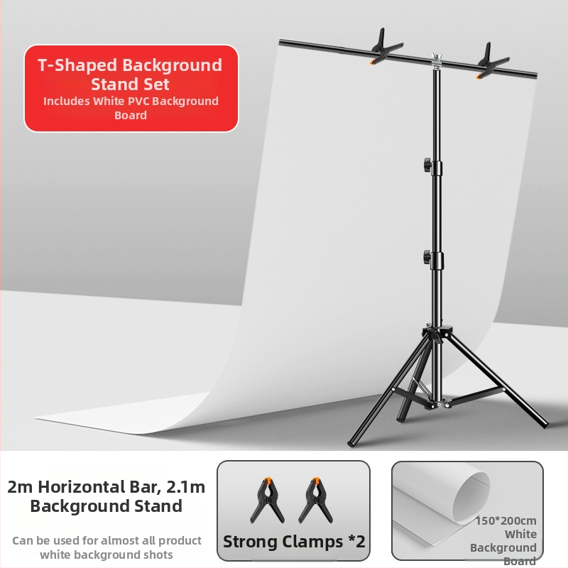 PVC fona plāksne ar matētu virsmu, ūdensizturīga produktu fotografēšanai, ar T stiprinājumu