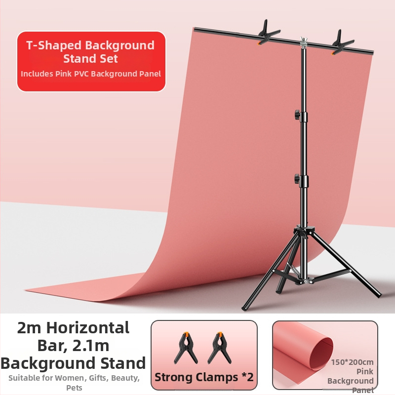 PVC fona plāksne ar matētu virsmu, ūdensizturīga produktu fotografēšanai, ar T stiprinājumu