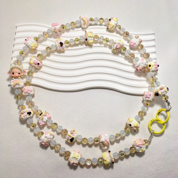 Remen od perli • elektroplatiranje • Ouya Jewelry • Unisex • plastika/smola • ljeto 2024