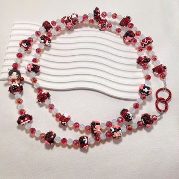 Remen od perli • elektroplatiranje • Ouya Jewelry • Unisex • plastika/smola • ljeto 2024