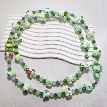 Remen od perli • elektroplatiranje • Ouya Jewelry • Unisex • plastika/smola • ljeto 2024