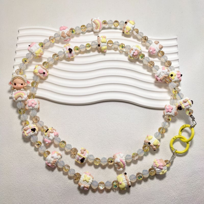 Remen od perli • elektroplatiranje • Ouya Jewelry • Unisex • plastika/smola • ljeto 2024