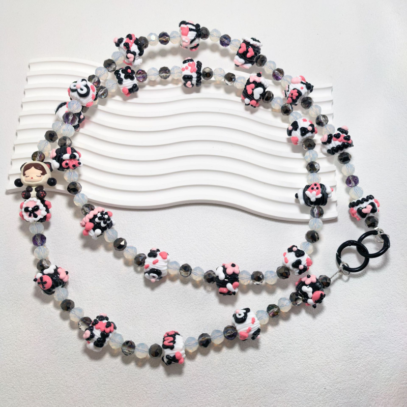 Remen od perli • elektroplatiranje • Ouya Jewelry • Unisex • plastika/smola • ljeto 2024