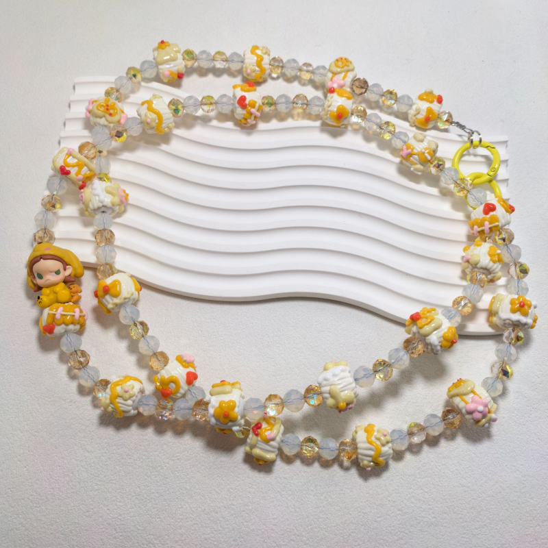 Remen od perli • elektroplatiranje • Ouya Jewelry • Unisex • plastika/smola • ljeto 2024