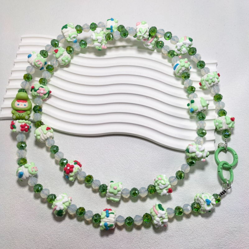 Remen od perli • elektroplatiranje • Ouya Jewelry • Unisex • plastika/smola • ljeto 2024