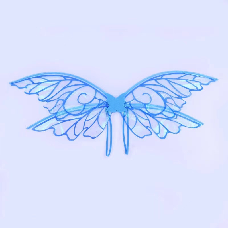Angel Wings rekvizita, organza, polu‑ručna izrada, cosplay i šminka rekvizita