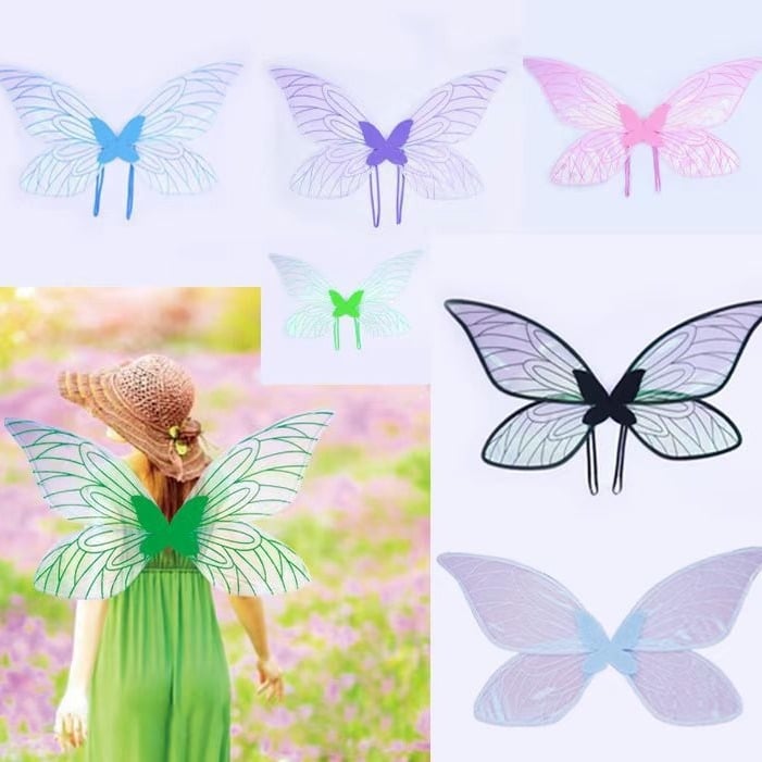 Cosplay anđeoska krila rekvizita, materijal predivo, izrada polu-ručna i polu-mehanička, prilagodljivo, brend Five Leaves