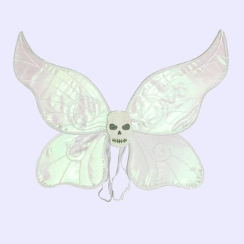 Aripi de Înger pentru costum — Patentat, Organza, Confecționare semi-manuală și semi-mecanică, Personalizare disponibilă