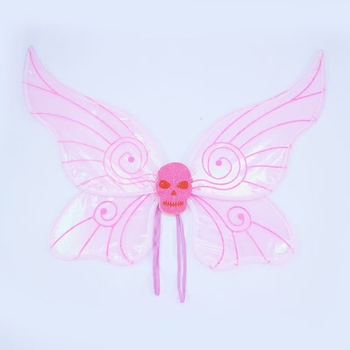 Aripi de Înger pentru costum — Patentat, Organza, Confecționare semi-manuală și semi-mecanică, Personalizare disponibilă