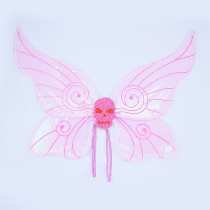 Aripi de Înger pentru costum — Patentat, Organza, Confecționare semi-manuală și semi-mecanică, Personalizare disponibilă