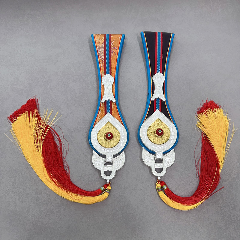 Metalni privjesak s resom, etničkog stila za ples, prilagodljiv