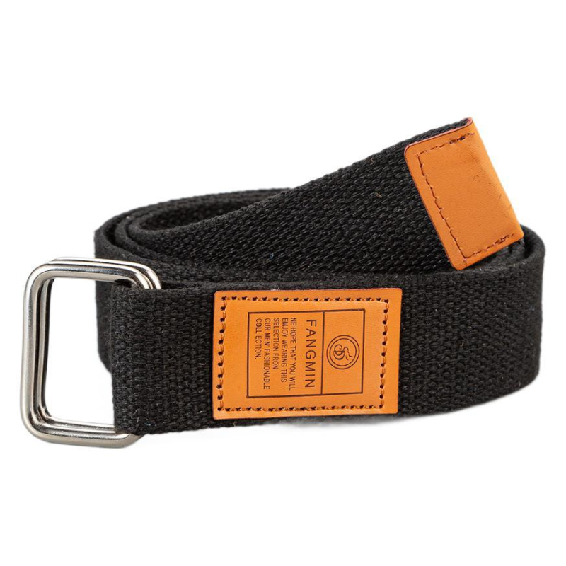 Platneni pojas s dvostrukom kopčom, lagani unisex modni pojas, za sve sezone, ljetno izdanje 2024