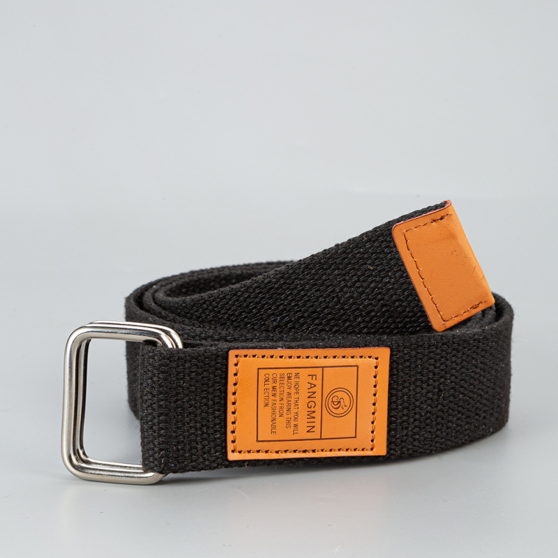 Platneni pojas s dvostrukom kopčom, lagani unisex modni pojas, za sve sezone, ljetno izdanje 2024