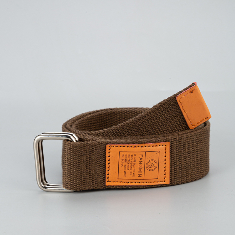 Platneni pojas s dvostrukom kopčom, lagani unisex modni pojas, za sve sezone, ljetno izdanje 2024