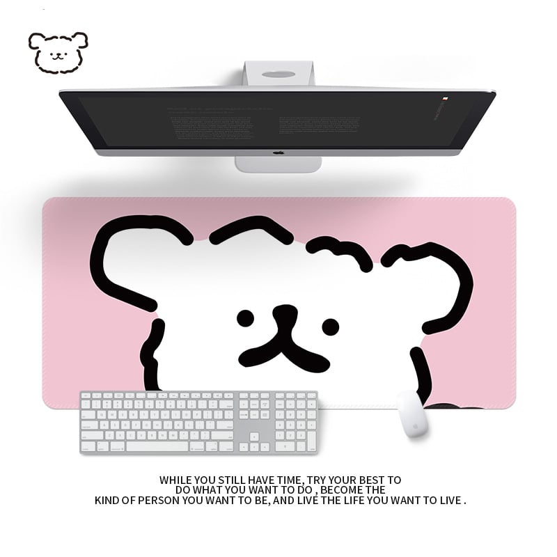 Подложка за бюро от естествен каучук, едностранна, с калкулаторна подложка за мишка, термичен трансфер, OEM персонализация