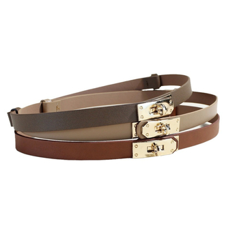 Műbőr derékszíj ötvözet csattal, zárás típusa: csat, szélesség 2–4 cm, 2024 tavasza