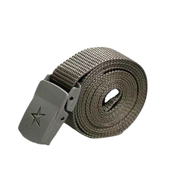 Τακτικός ιμάντας εκπαίδευσης, κανβάς ύφασμα, πλαστική αγκράφα, κούμπωμα με αγκράφα, μονή περιτύλιξη