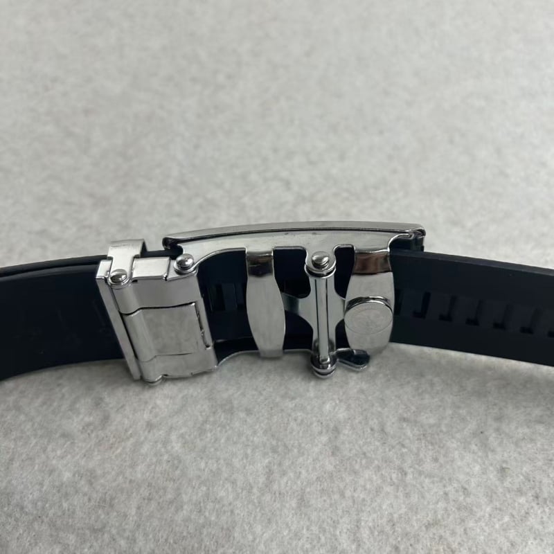Muški kaiš s plastičnim remenom, automatska kopča od željeza, širina 2–4 cm, novi kineski stil, elektroplatirani završetak