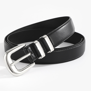 Ženski kaiš od PU kože, tanak, kopča od legure, višebojan, casual stil, pogodan za suknje i traperice, duljina 110–120 cm, korejskog stila